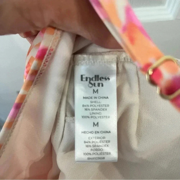 Endless Sun one piece bathing suit size medium - Picture 4 of 4